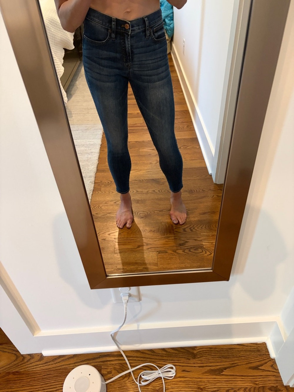 J Crew High-Rise Dark Blue Women’s Skinny Jeans